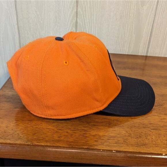 Dragon Ball Z Super Whis Training Symbol Snapback Hat Orange EUC OSM - Picture 2 of 9